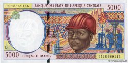 5000 Francs CENTRAL AFRICAN STATES  1997 P.404Lc UNC