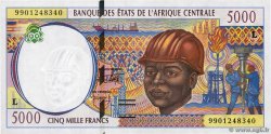 5000 Francs CENTRAL AFRICAN STATES  1999 P.404Le UNC
