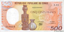 500 Francs CONGO  1985 P.08a UNC-