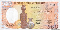 500 Francs CONGO  1991 P.08d SC+