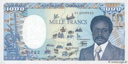 1000 Francs GABóN  1990 P.10a SC+