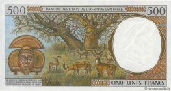 500 Francs ZENTRALAFRIKANISCHE LÄNDER  1994 P.201Eb ST