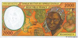 2000 Francs CENTRAL AFRICAN STATES  1995 P.203Ec UNC