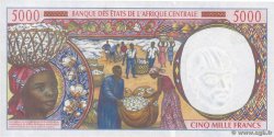 5000 Francs CENTRAL AFRICAN STATES  2002 P.204Eg UNC-