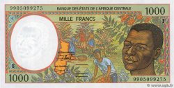 1000 Francs ZENTRALAFRIKANISCHE LÄNDER  1999 P.302Ff ST
