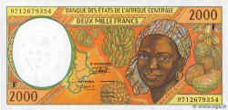 2000 Francs CENTRAL AFRICAN STATES  1997 P.303Fd UNC