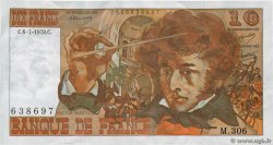 10 Francs BERLIOZ FRANCE  1978 F.63.25 TB+