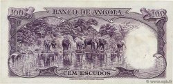 100 Escudos ANGOLA  1956 P.089a TTB+