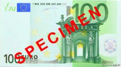 100 Euros EUROPA  2002 P.05s FDC