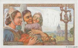 20 Francs PÊCHEUR FRANCE  1943 F.13.06 pr.NEUF