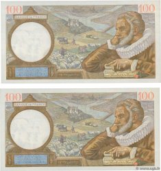 100 Francs SULLY Consécutifs FRANCE  1942 F.26.69 pr.NEUF