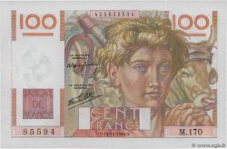 100 Francs JEUNE PAYSAN FRANKREICH  1946 F.28.12