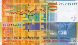 10 Francs SUISSE  2000 P.67a SC+