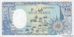 1000 Francs CONGO  1992 P.11