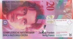 20 Francs SWITZERLAND  2005 P.69d