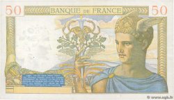 50 Francs CÉRÈS modifié FRANKREICH  1939 F.18.32 fSS