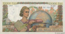 10000 Francs GÉNIE FRANÇAIS FRANKREICH  1951 F.50.49 SS