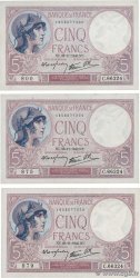 5 Francs FEMME CASQUÉE modifié Lot FRANCE  1940 F.04.15
