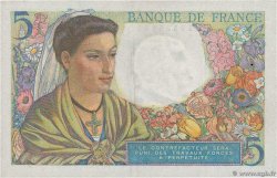 5 Francs BERGER FRANCIA  1943 F.05.05 SPL