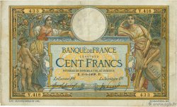 100 Francs LUC OLIVIER MERSON avec LOM FRANCE  1908 F.22.01 B