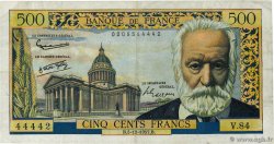 500 Francs VICTOR HUGO FRANCE  1957 F.35.07 TB