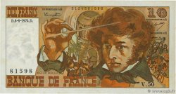 10 Francs BERLIOZ FRANCE  1974 F.63.05 XF
