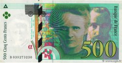 500 Francs PIERRE ET MARIE CURIE FRANCE  1998 F.76.04 pr.TTB