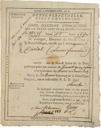 75 Francs  FRANCE regionalism and miscellaneous Paris 1804  VF