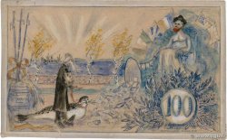 100 Roubles Dessin RUSSLAND  1918 P.- SS