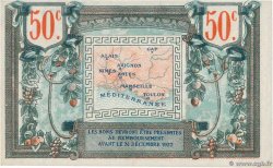 50 Centimes Spécimen FRANCE régionalisme et divers Alais, Arles, Avignon, Gap, Marseille, Nîmes, Toulon 1918 JP.102.02 SPL