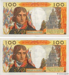 100 Nouveaux Francs BONAPARTE Consécutifs FRANCIA  1959 F.59.01 EBC