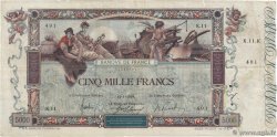 5000 Francs FLAMENG FRANKREICH  1918 F.43.01 fSGE