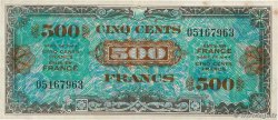 500 Francs DRAPEAU FRANCIA  1944 VF.21.01