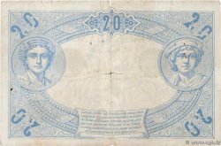 20 Francs NOIR FRANCIA  1875 F.09.02 q.B