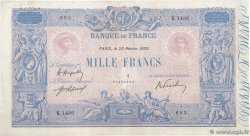 1000 Francs BLEU ET ROSE FRANCE  1920 F.36.35