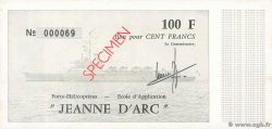 100 Francs JEANNE D ARC Spécimen  FRANCE regionalismo y varios  1980 K.302f