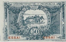 50 Centimes Essai MONACO  1920 P.03r FDC