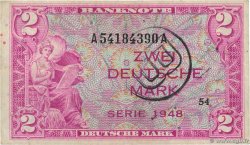 2 Deutsche Mark GERMAN FEDERAL REPUBLIC  1948 P.03b q.BB