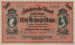 500 Mark DEUTSCHLAND Dresden 1911 PS.0953b