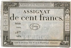 100 Francs FRANCIA  1795 Ass.48a q.SPL
