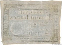 100 Francs FRANKREICH  1795 Ass.48a SS