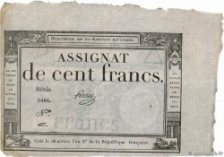 100 Francs FRANCIA  1795 Ass.48a MBC+