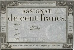 100 Francs  FRANCE  1795 Ass.48a