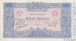 1000 Francs BLEU ET ROSE FRANCIA  1926 F.36.42