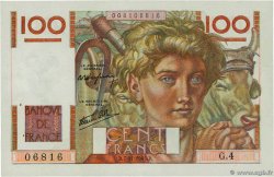 100 Francs JEUNE PAYSAN FRANKREICH  1945 F.28.01