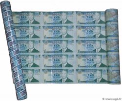 2 Dollars Planche FIDJI  2000 P.102a NEUF
