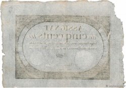 500 Livres FRANCE  1794 Ass.47a SUP