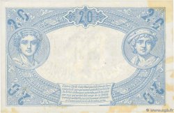 20 Francs BLEU FRANKREICH  1912 F.10.02 VZ