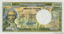 5000 Francs NOUVELLE CALÉDONIE Nouméa 1982 P.65c