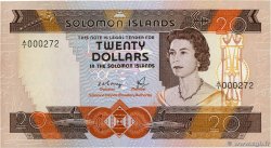 20 Dollars Petit numéro SOLOMON ISLANDS  1981 P.08 UNC-